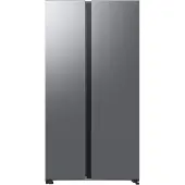 Samsung Series 7 RS70F65QET, Freistehend, Amerikanische Tür, Edelstahl, 2 Tür(en), Innen, R600a