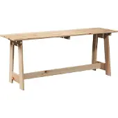 vidaXL Bank Outdoor Natur 119 x 37 x 47 cm Massives Kiefernholz