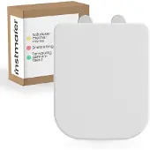 INSTMAIER Helma Duroplast WC-Sitz WHITE, E-Form, mit Absenkautomatik und Schnellverschluss