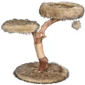 OEM Krabspel voor Katte mit Holzstämmen und Katzenspielbällen
