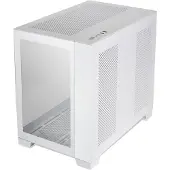 Lian Li 011 Dynamic Mini O11D Mini-S, Mini Tower, PC, Weiß, ATX, micro ATX, Mini-ITX, Aluminium, SPCC, Gehärtetes Glas, 17,9 cm