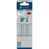 Bosch PRO Hardwood clean curve T101AOF Stichsägeblatt, 83 mm, 2-tlg.