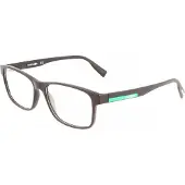 Lacoste L3649 52/15/135 Matte schwarze Brille Bio-injiziert JUNGE L3649