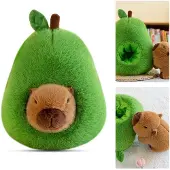 OEM Plüsch-Kapibara-Kuscheltier mit Avocadodesign für Kinder und Erwachsene