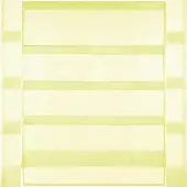 Bestlivings Bistrogardine Raffoptik mit Stangendurchzug Sky 80 cm x 110 cm Gelb