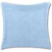 Bestlivings Kissenhülle Kuschel 60x60cm Kissenbezug Dekokissen Auswahl: blau - babyblau mit Füllung