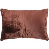 Bestlivings Dekokissen Kuschel Kissenbezug mit Reißverschluss 40 x 60 cm Braun