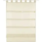 Bestlivings Sky Gardine Raffoptik Schlaufe 80 x 110 cm beige