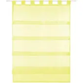Bestlivings Sky Gardine Raffoptik Schlaufe 80 cm x 110 cm Gelb