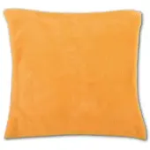 Bestlivings Kissenhülle "Kuschel" ca. 40x40cm hellorange - marigold mit Füllung
