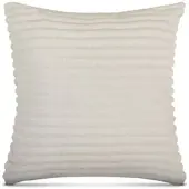 Bestlivings Kissenhülle 50x50cm ( Creme ) Cord Optik - Kuschelig weicher Bezug mit Reißverschluss - Kissen - Öko Tex - Sofakissen, Dekokissen