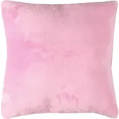 Bestlivings Dekokissen Kuschel Kissenbezug mit Reißverschluss 45 x 45 cm Rosa