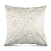 Bestlivings Dekokissen Punkte 60 x 60 cm Beige
