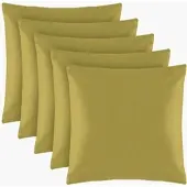Bestlivings Dekokissen 40x40 cm Living - 5er Pack - Grün