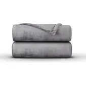 Bestlivings Kuscheldecke Mirabella Cashmere Touch 220 x 240 cm Hellgrau