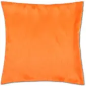 Bestlivings Kissenhüllen 50x50 Alessia orange - möhre mit Füllung