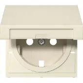 Gira Schuko-Abdeckung HC System 55 in Cremeweiß - 492201
