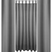 Bestlivings Dekoschal Ellen Schlaufen, 140x175 cm - Anthrazit
