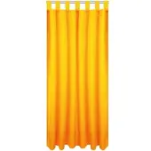 Bestlivings Dekoschal Ellen Schlaufen 140 cm x 245 cm Hellorange