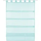 Bestlivings Sky Gardine Raffoptik Schlaufe 80 cm x 110 cm Türkis