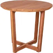 Mr. Deko Gartentisch Retford Teak Rund 85 cm