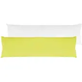 Bestlivings Seitenschläfer Kissenhülle 40x140cm + Füllkissen grün - olivgrün