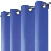 Bestlivings Dekoschal Ellen Ösen ca. 140x225 cm blau - royalblau