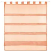 Bestlivings Sky Gardine Raffoptik Schlaufe 90 x 110 cm apricot
