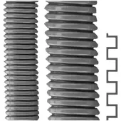 Flexa steinheimer ROHRFLEX Kunststoff gerippt Kabelban -schlauch - 841724 [50 Meter]