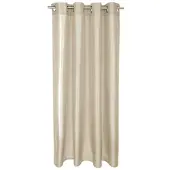 Bestlivings Gardine Blickdicht Taupe 140x145cm Ösen - Taupe hell