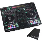 Roland DJ Controller DJ-505 2-Kanal 4-Deck DJ-Pult mit Tuch