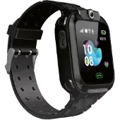 Mebus Smartwatch für Kinder und Senioren (schwarz)