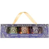 Durance Kerzen Geschenkset 3x75g Am Tannenbaum / Clementine Schokolade / Mysteriöser Wald