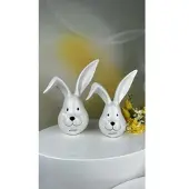 Tiziano Hasenkopf Victor 25cm cremeweiß