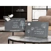 Gilde Gedenkobjekt mit Vase "Immer"