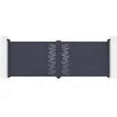 Casanoov Drehtor Arlberg 350x120cm Aluminium Grau & Tanker B700 Motorisierung