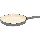 Osoltus Gusseisen-Pfanne emailliert 26 cm Emaillierte Gusseisenpfanne Hellgrau