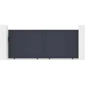 Casanoov Schiebetor Aus Aluminium Eiger 350x140cm Grau