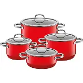 Silit 21.0929.7093 Passion Red Topfset 4-teilig Rot