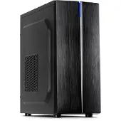 Inter-Tech B-48, Midi Tower, PC, Schwarz, ATX, micro ATX, 15 cm, 35 cm