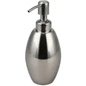 Bagnoxx Seifenspender Flüssigseife 380ml Edelstahl Silber Pumpspender