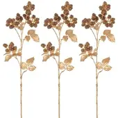 Creativ Green künstliche Pflanze Brombeere, 78cm, lila, 3er Set
