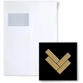 ALLOY Mosaik MUSTER S-Herringbone-BM Herringbone Messing Gewalzt