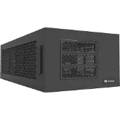 Thermaltake AX100, Rack, PC, Schwarz, SPCC, Stahl, 22 cm, 120,140 mm