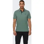 Only & Sons Poloshirt "ONSFLETCHER SLIM SS POLO NOOS" Baumwolle, normal geschnitten