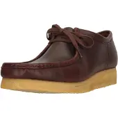 Clarks Originals Schnürschuhe Wallabee mit butterweichem Obermaterial 5293 Deep Red Leather 43
