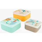 Miniland Snackbox 3er-Pack, Jungle