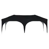 vidaXL Pop-up Partyzelt 575 x 288 x 245 cm Anthrazit Oxford-Stoff