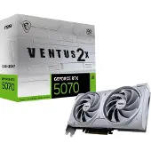 MSI GeForce RTX5070 VENTUS 2X OC White, GeForce RTX 5070, 12 GB, GDDR7, 192 Bit, 7680 x 4320 Pixel, PCI Express 5.0