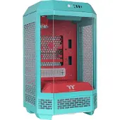 Thermaltake The Tower 250, Mini Tower, PC, Mintfarbe, Rot, Mini-ITX, SPCC, 21 cm